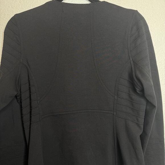 Athleta NEW Black Motto Jacket Sz Medium - Picture 15 of 16